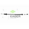 KAGER 19-3787 Accelerator Cable